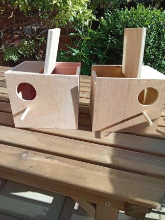 Image 5 of New plywood nest boxes for budgies or javas or similar size