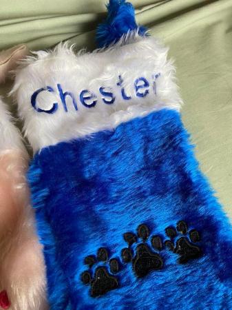 Image 2 of Pet Christmas stockings 3 available