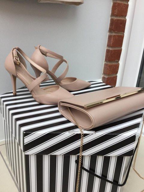 Preview of the first image of Mother of the Bride Shoes and Clutch Bag.