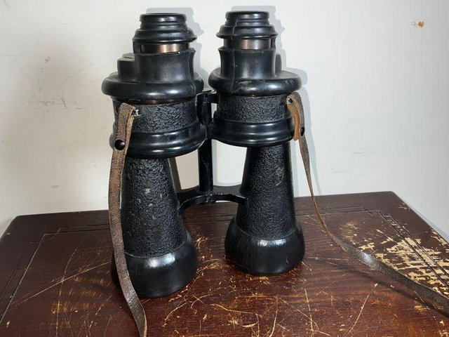 Preview of the first image of U BOAT COMMANDERS LEITZ BINOCULARS WW11.