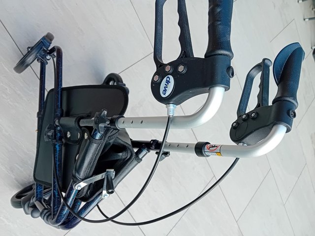 Preview of the first image of Foldable Rollator Walking Aid.