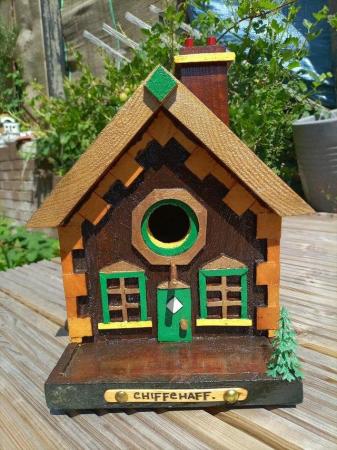 Image 2 of Delightful, Totally-Unique, Hand-Crafted Cottage Birdhouse