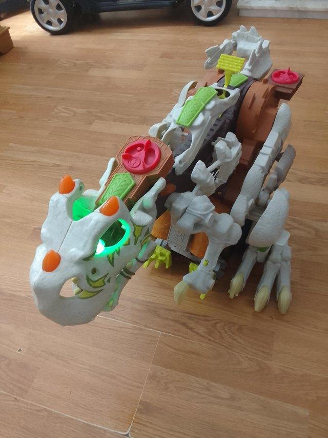 Preview of the first image of Fisher Price Imaginext Large Ultra T-Rex Walking Dinosaur.