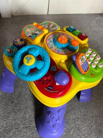 Image 1 of Vtech Electronic Activity Table.
