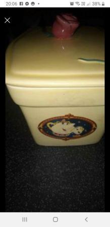 Image 3 of Disney Beauty & The Beast Clover Butter Dish