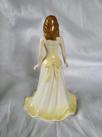 Image 3 of Royal Doulton Figurine Gemstone collection June Pearl