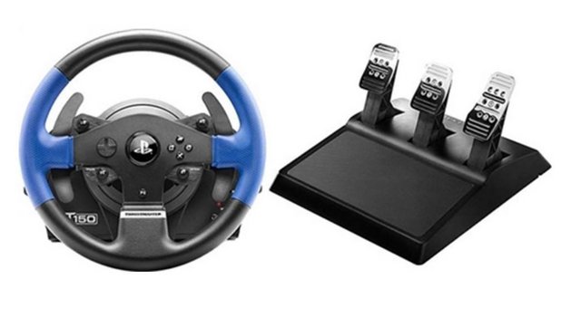 Image 1 of Thrustmaster T150 & T3PA 3 pedal set.