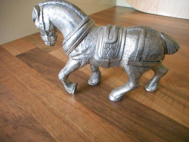 Preview of the first image of A LOVELY SHIRE HORSE ORNAMENT C 1979.