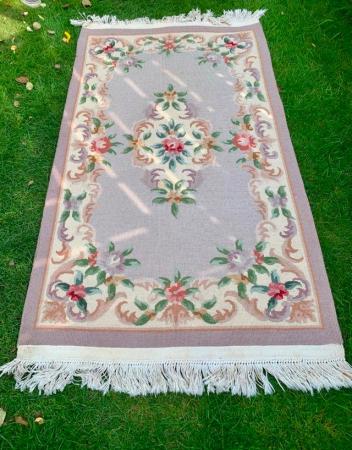 Image 3 of Traditional thick piled hearth rug
