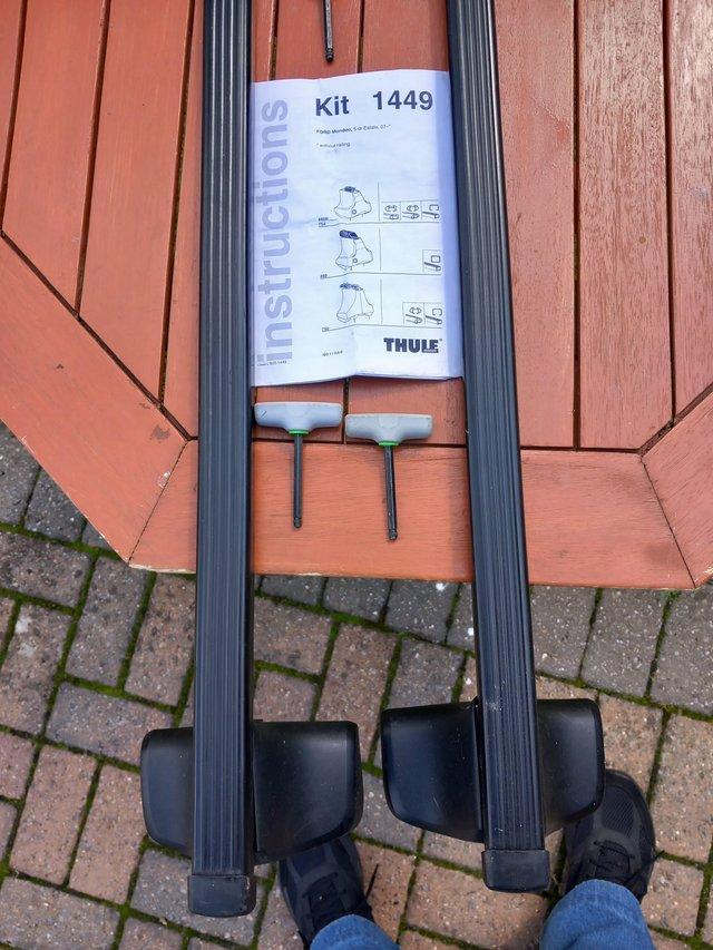 Preview of the first image of Thule Roof Bars Ford Mondeo Mk4.