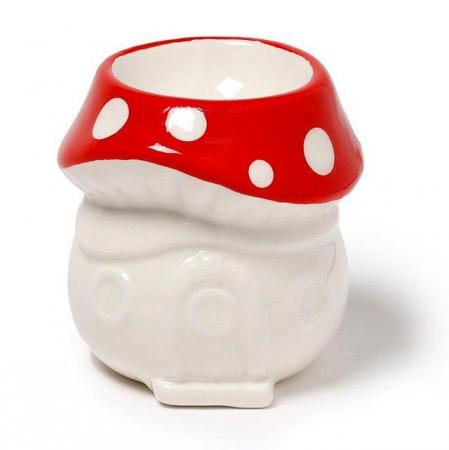 Image 2 of Ceramic Egg Cup - Fairy Toadstool House. Free uk postage