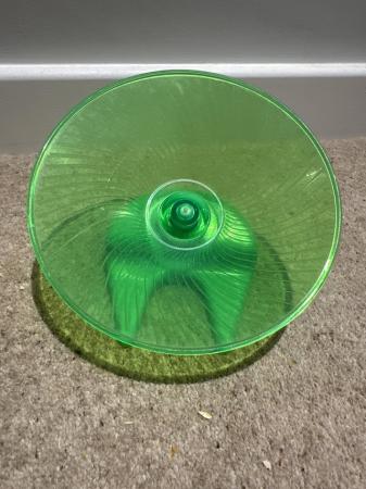 Image 3 of Green Silent hamster wheel