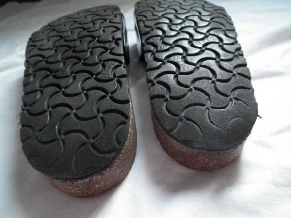 Image 6 of Birkenstock Birkis black patent Madrid sandals UK 5.5