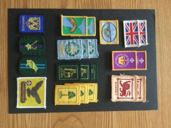 Image 2 of Scout badge collection plus others