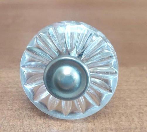 Image 1 of Glass Doorknobs – Decorative Vintage x 6