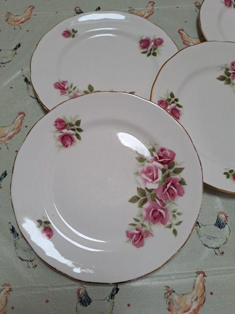 Preview of the first image of Crown Regent Bone China Tea Plates.