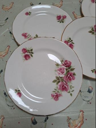 Image 1 of Crown Regent Bone China Tea Plates
