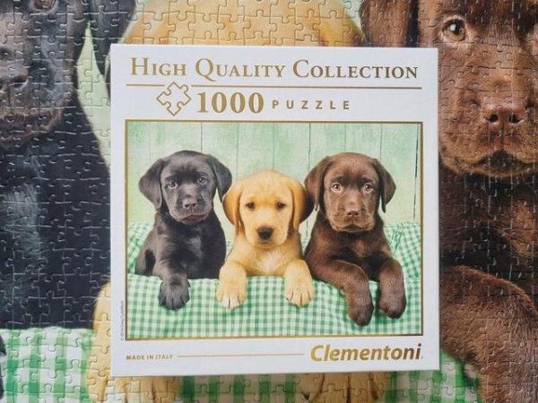 Image 2 of 1000 piece jigsaw called THREE LABS by CLEMENTONI.