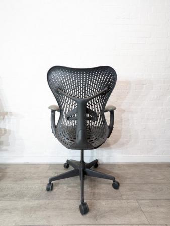 Image 1 of Herman Miller Mirra Office Chair, Fixed Lumbar Support, Armr