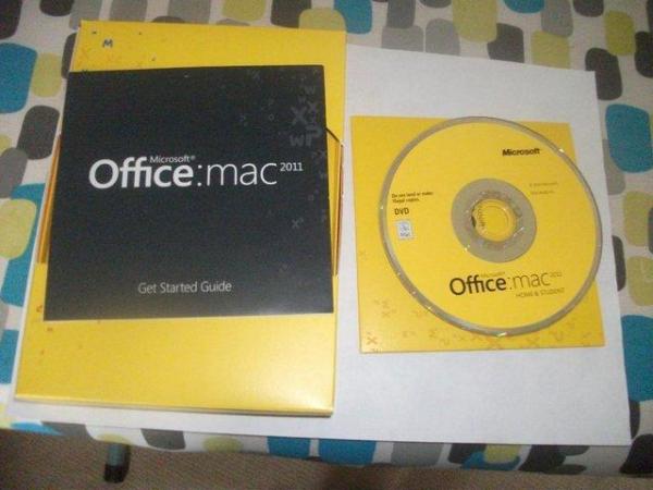 Image 1 of MICROSOFT OFFICE; MAC 2011(HOME & STUDENT)