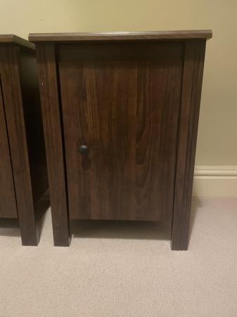 Image 2 of Bedside Tables(pair). Solid build.