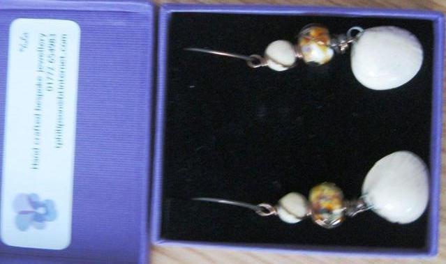 Preview of the first image of NEW Earrings, boxed.............