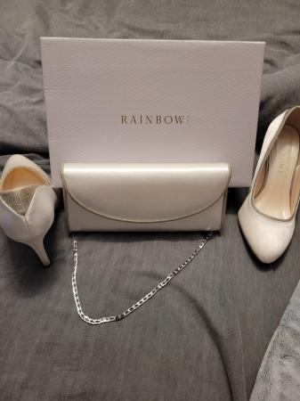 Image 7 of Wedding Dress Anna Sorrano- Rainbow Club Shoes and Bag
