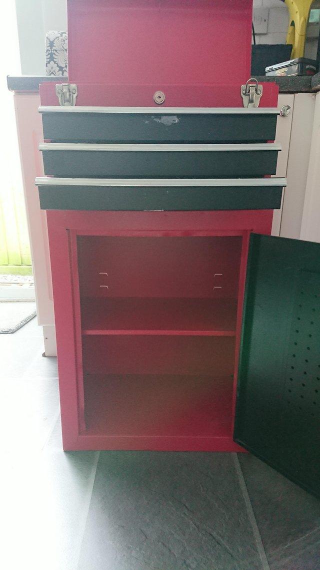 Preview of the first image of Red Tool Storage Units For Sale.