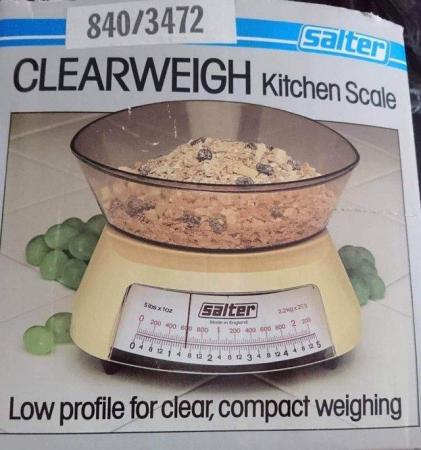 Image 2 of Kitchen Scales by Salter new unused