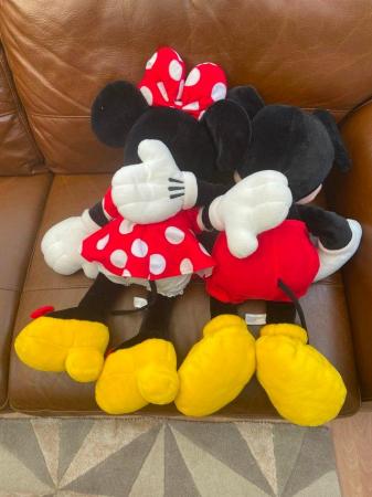Image 6 of Mickey and Minnie Mouse soft toy