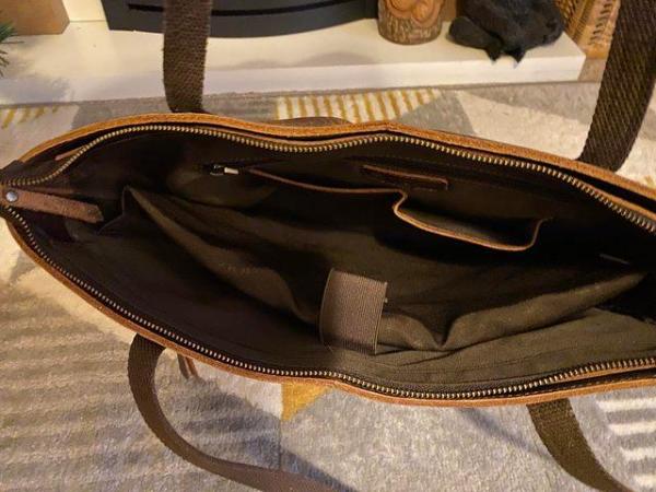 Image 2 of s-zone cowhide leather handbag
