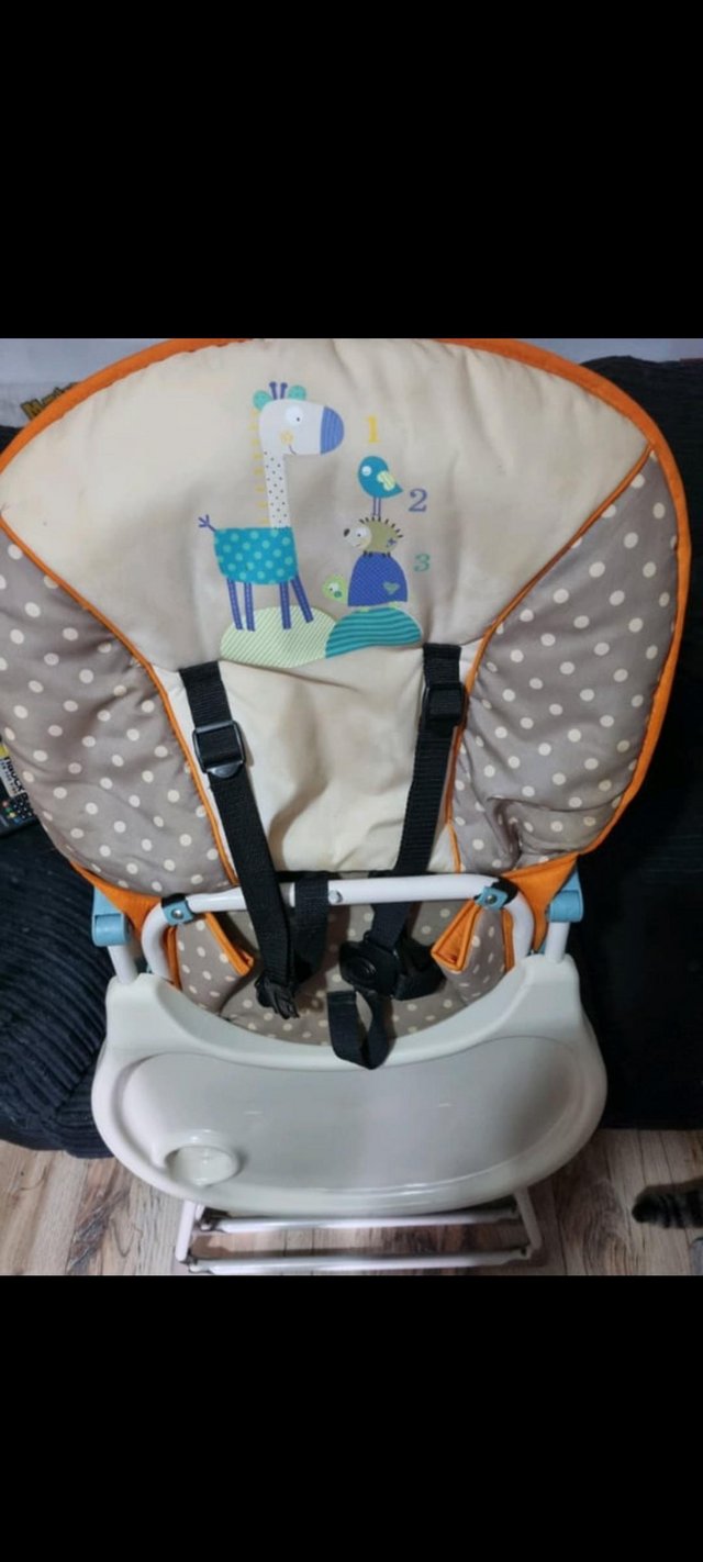 Preview of the first image of Hauck mac baby highchair.