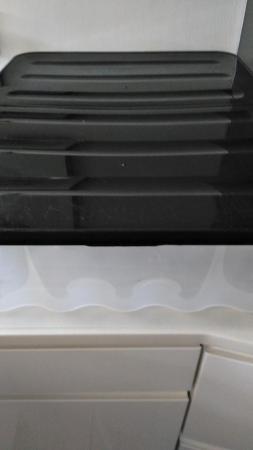 Image 1 of Transparent Under bed storage box