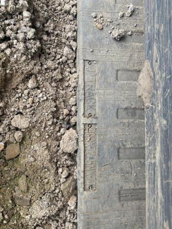 Image 3 of Komatsu b502 excavator rubber tracks
