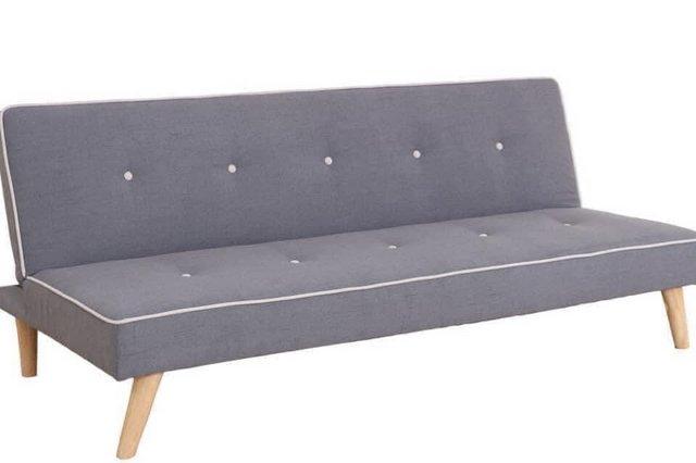 Image 1 of LPD grey fabric Parker sofa bed