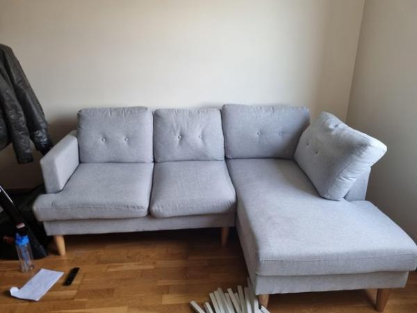 Image 2 of Good condition corner sofa; no rips, tears or stains.