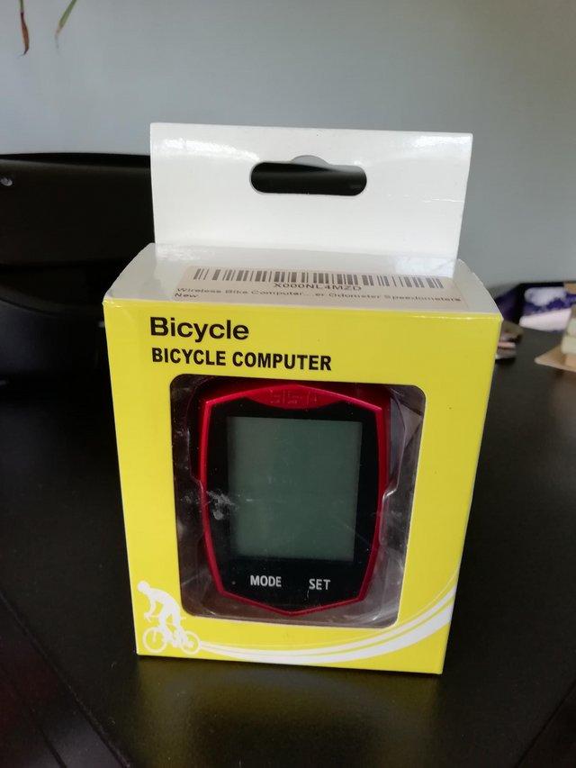 Preview of the first image of Wireless bicycle computer brand new.