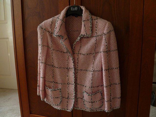 Preview of the first image of Liola pink jacket (price inc P&P).