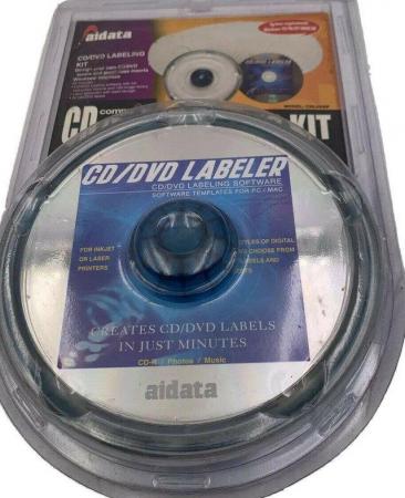 Image 1 of CD/DVD LABELLING KIT BY AIDATA