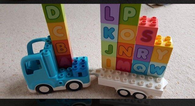 Preview of the first image of LEGO DUPLO My first Alphabet Truck (10915).
