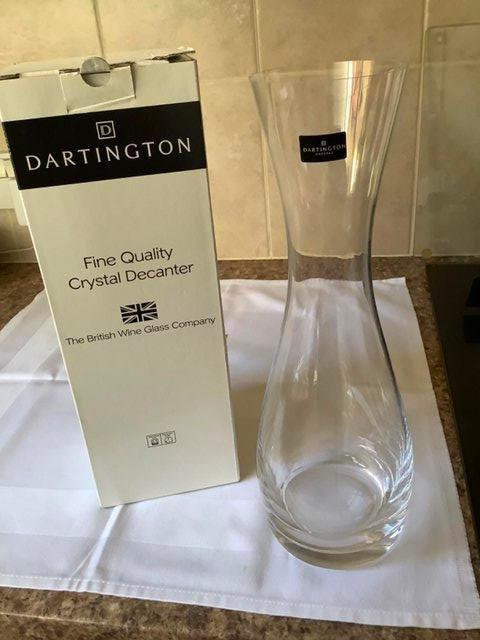 Preview of the first image of Made in England Dartington Wine Decanter. In original box..