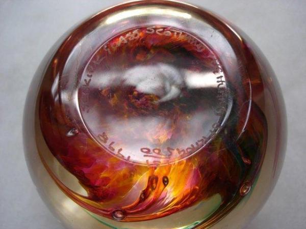 Image 2 of RARE SELKIRK GLASS PAPERWEIGHT