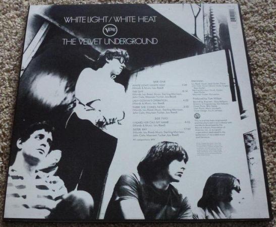 Image 3 of Velvet Underground, White Light/White Heat, 180g vinyl LP