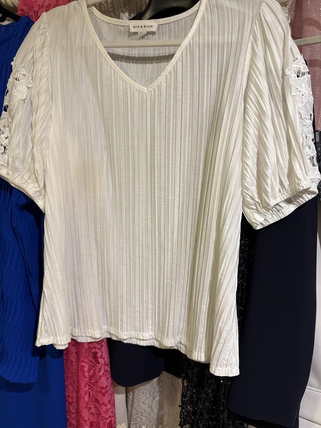 Very pretty ladies top L non crease — photo 2 of 3