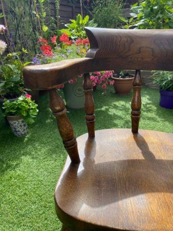 Image 2 of Child’s Oak Chair, good condition