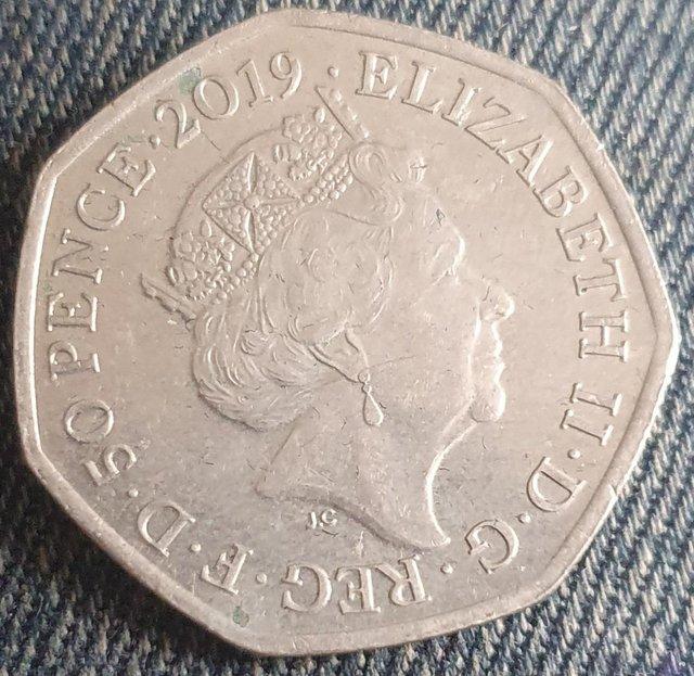 Preview of the first image of Royal Mint 2019 Paddington At St Paul's 50p.