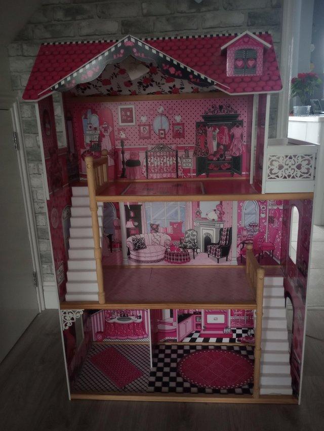 Preview of the first image of Dolls house for sale , good condition.