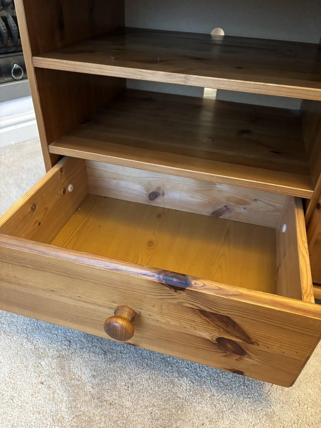 Preview of the first image of Solid Wood Pine TV Unit.