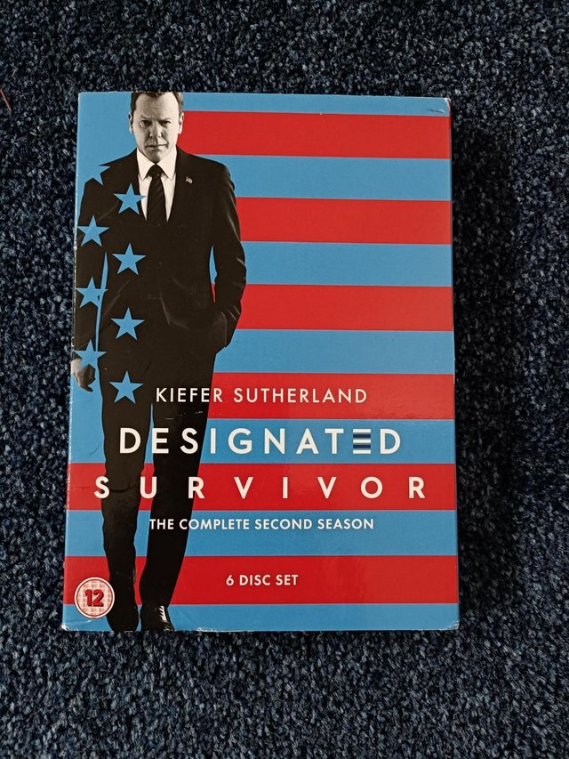 Preview of the first image of Designated Survivor Season 2 on DVD.