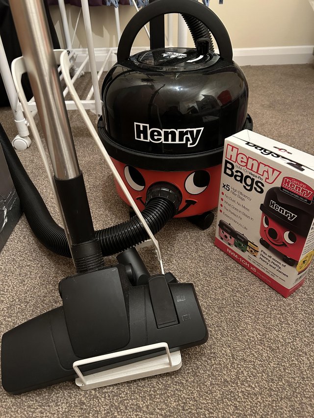 Preview of the first image of Henry Vacuum Cleaner HVR160-11 (99% New) with Filter Bags x5.